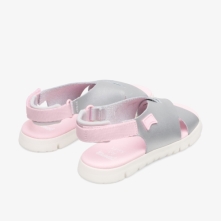 Camper Oruga Kids Sandals US-34903 Grey / Pink Clearance